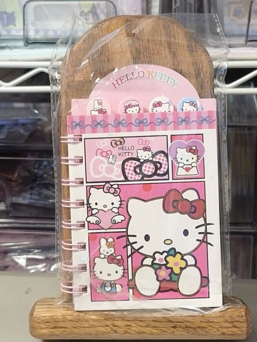 #HK-2322 Hello Kitty Mini Hard Cover Spiral Bound Notebook